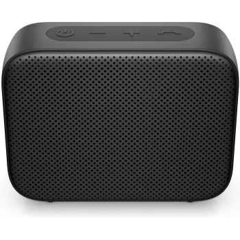 HP altoparlante Bluetooth 350 nero, wireless, USB Type-C, altoparlante portatile mono, nero, rettangolare, a pulsanti