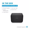 HP altoparlante Bluetooth 350 nero, wireless, USB Type-C, altoparlante portatile mono, nero, rettangolare, a pulsanti