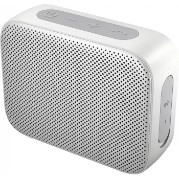 HP altoparlante Bluetooth 350 argento, wireless, bianco, universale, batteria integrata, 180 g, 78,5 mm