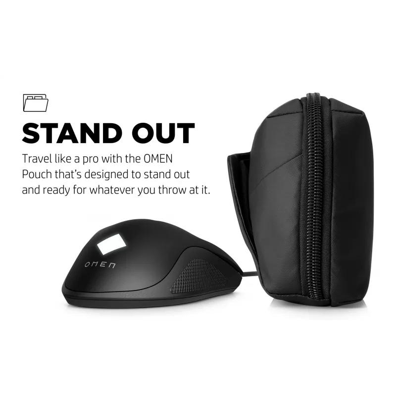 HP OMEN borsa Transceptor, nylon, 230 mm, 160 mm, 70 mm, 160 g, nero