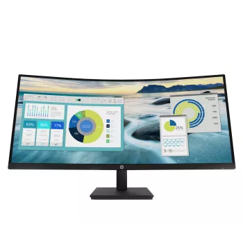 HP P34hc G4 monitor curvo WQHD USB-C, 86,4 cm (34
