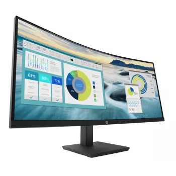 HP P34hc G4 monitor curvo WQHD USB-C, 86,4 cm (34