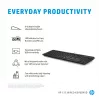 HP 125 tastiera con filo full-size USB membrana QWERTY nero
