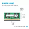 HP 286H5AA modulo di memoria 4 GB 1 x 4 GB DDR4 260-Pin SO-DIMM