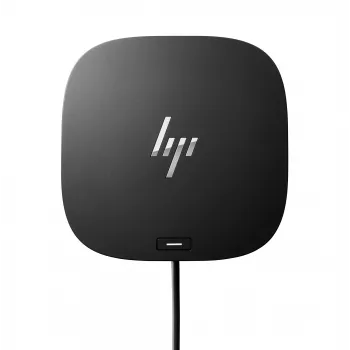 HP USB-C Dock G5, con filo, USB 3.2 Gen 1 (3.1 Gen 1) Type-C, nero, nero, Cina, compatibile con laptop HP, computer MacBook e altri laptop.[2]