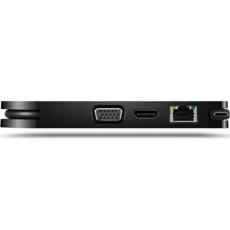 Hub di interfaccia Lenovo 4X91H02421 USB Type-C 5000 Mbit/s nero