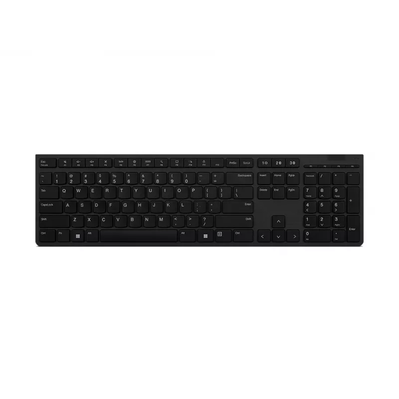 Tastiera da ufficio Lenovo 4Y41K04031 RF wireless + Bluetooth US English grigio