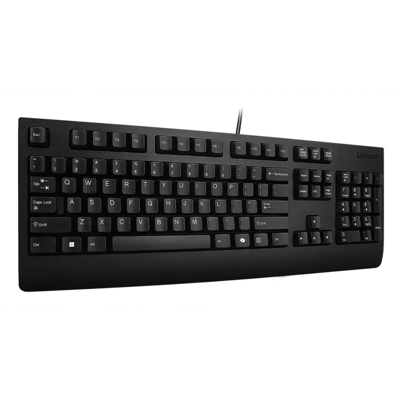 Tastiera Lenovo Preferred Pro II USB belga home/office belga, francese nero