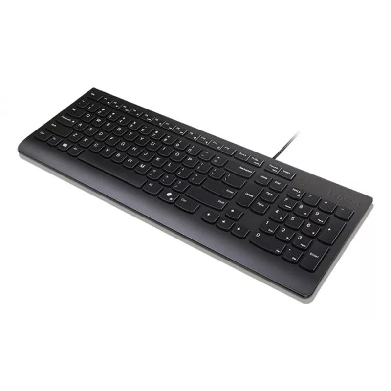 Tastiera home/office Lenovo 4Y41R64667 USB francese, tedesco nero