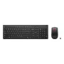 Tastiera e mouse inclusi da ufficio Lenovo 4X31R64462 RF wireless + Bluetooth danese nero