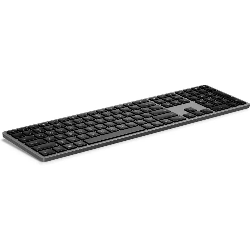 Tastiera wireless dual-mode HP 975 full-size RF wireless Bluetooth nero