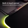HyperX Pulsefire Mat - Tappetino per mouse da gaming RGB - tessuto (XL)