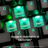 HyperX Alloy Origins 65 – Tastiera da gaming meccanica – HX Aqua (layout US)