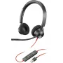 Cuffia HP Poly Poly Blackwire 3320 USB-A, con filo, ufficio/call center, 130 g, cuffia, nero