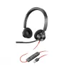 Cuffia HP Poly Poly Blackwire 3320 USB-A, con filo, ufficio/call center, 130 g, cuffia, nero