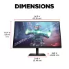 Monitor gaming OMEN by HP 27 pollici UHD 144Hz – OMEN 27k