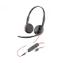 Cuffia POLY Blackwire C3225 stereo USB-C con filo ufficio call center