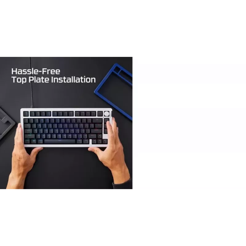 Piastra superiore per tastiera meccanica KINGSTON HyperX Alloy Rise Navy Blue (modello 85U10AA)