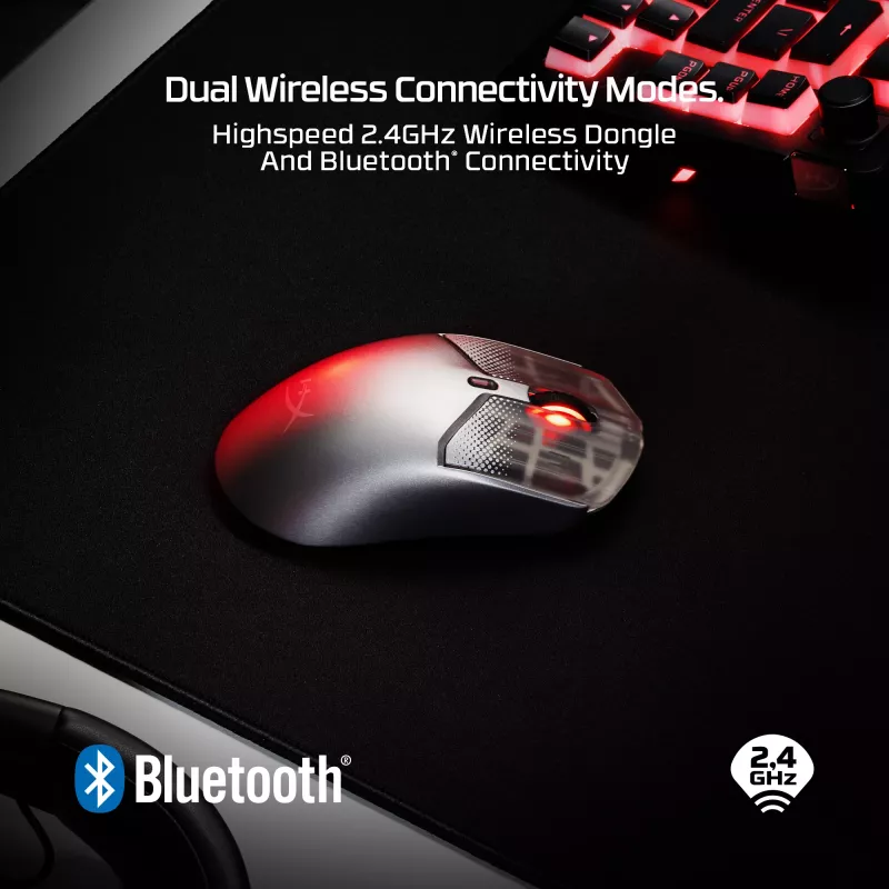 Mouse da gaming wireless HP HyperX Pulsefire Haste 2 S Navy 64 g Li-Ion