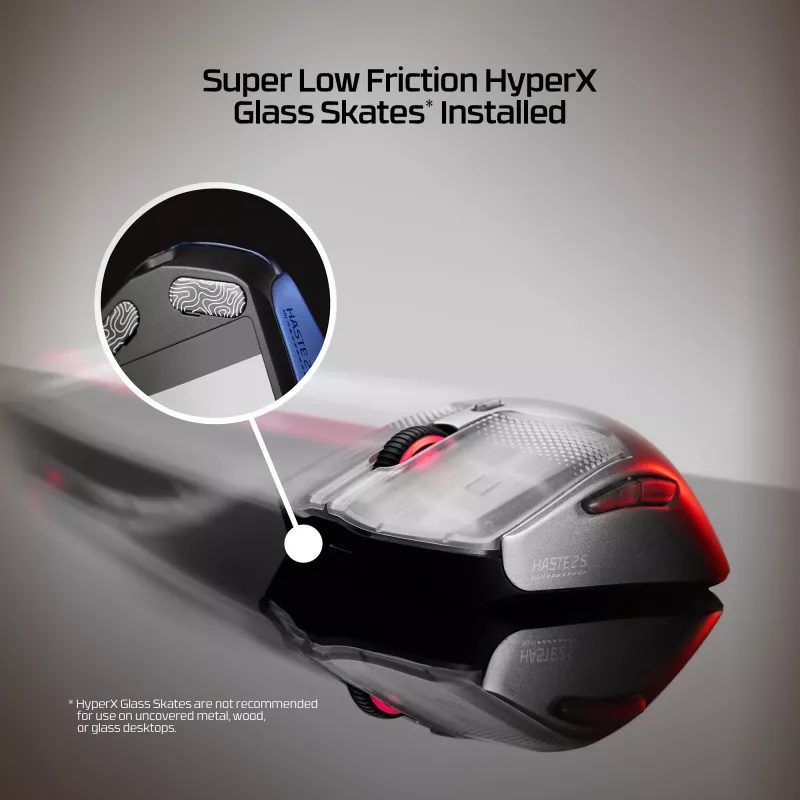 Mouse da gaming wireless HP HyperX Pulsefire Haste 2 S Navy 64 g Li-Ion