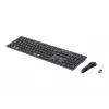 Tastiera wireless ricaricabile multi-dispositivo HP 720, Full-size (100%), Wireless, USB + Bluetooth, Meccanica, QWERTY, nero