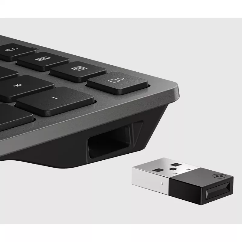 Tastiera wireless ricaricabile Full-Size QWERTY HP 725 — Modello 9T5B2AA#UUW
