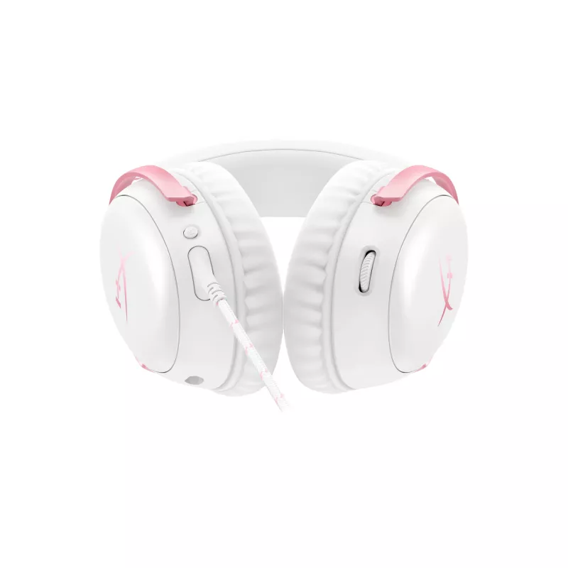 HyperX Cloud III - Headset da gaming (bianco/rosa)