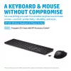 Combo tastiera e mouse wireless HP 655, nero, mouse incluso