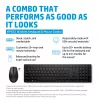Combo tastiera e mouse wireless HP 655, nero, mouse incluso