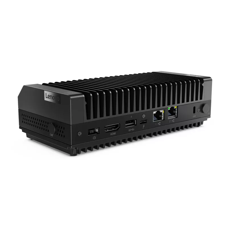 Lenovo ThinkEdge SE30 Intel® Core™ i3 i3-1115GRE 8 GB DDR4-SDRAM 256 GB SSD Windows 11 IoT Enterprise Mini-PC Nero