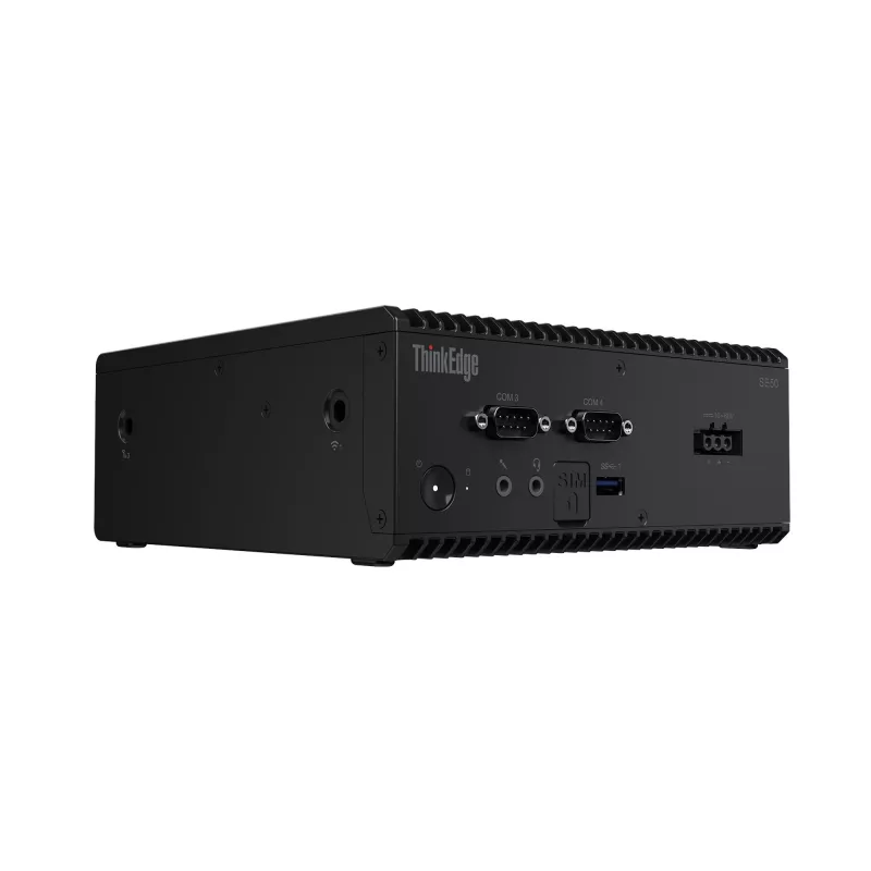 Lenovo ThinkEdge SE50 Intel® Core™ i5 i5-8365UE 8 GB DDR4-SDRAM 128 GB SSD Windows 11 IoT Enterprise Mini PC Nero