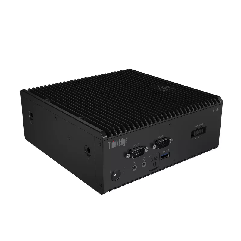 Lenovo ThinkEdge SE50 Intel® Core™ i5 i5-8365UE 8 GB DDR4-SDRAM 128 GB SSD Windows 11 IoT Enterprise Mini PC Nero