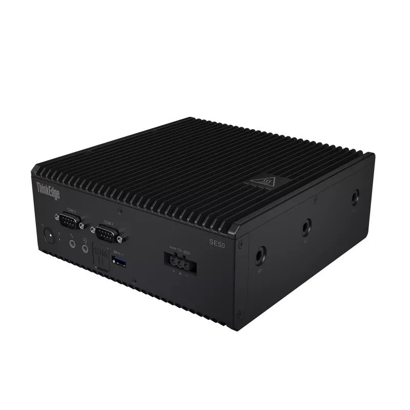 Lenovo ThinkEdge SE50 Intel® Core™ i5 i5-8365UE 8 GB DDR4-SDRAM 128 GB SSD Windows 11 IoT Enterprise Mini PC Nero