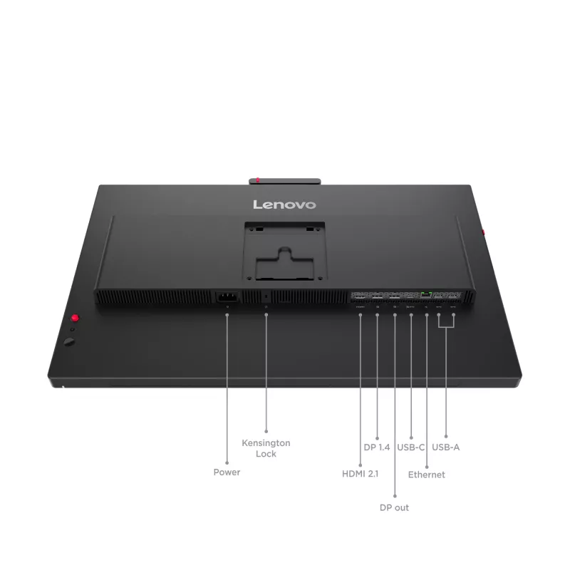 Monitor Lenovo ThinkVision T24-4v, 60,5 cm (23,8 inch), 1920 x 1080 Pixel, Full HD, LED, 6 ms, Nero