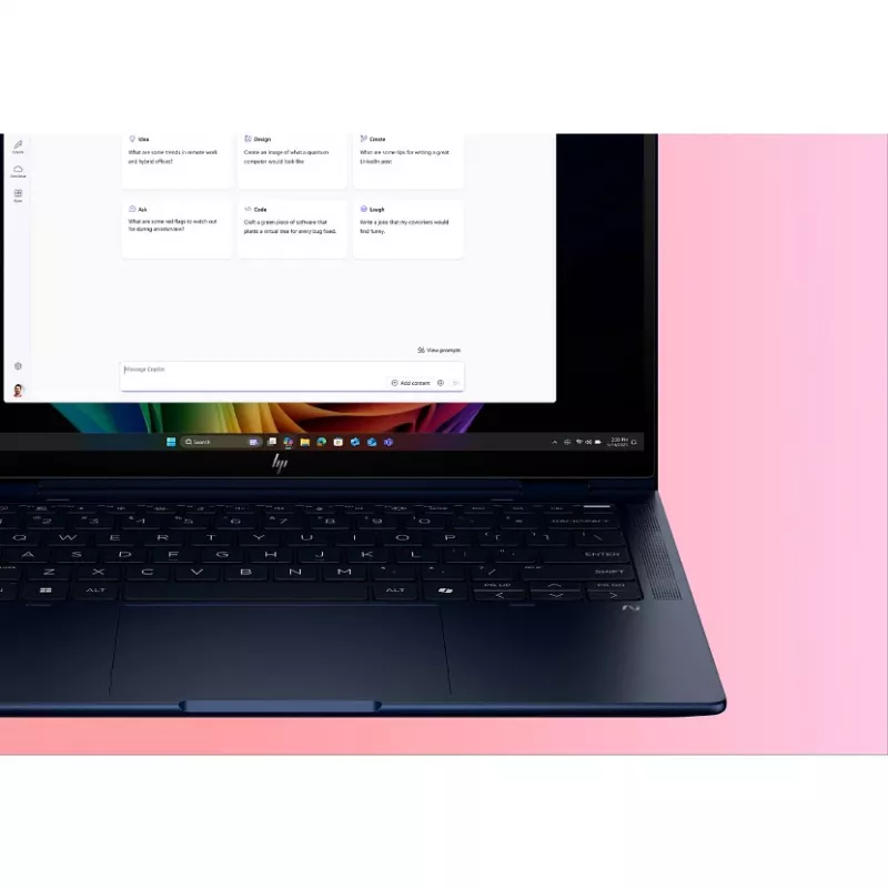 Laptop ibrido HP EliteBook X Flip G1i 14 inch Intel Core Ultra 7 32 GB RAM 1 TB SSD Intel Arc Windows 11 Pro