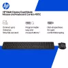 Set tastiera e mouse HP 495C — tastiera Full-Size wireless, mouse Multi-Device, USB/RF/Bluetooth, nero