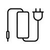 Alimentatore HP 330W Smart AC Adapter, alimentatore universale per interni, ingresso 90–264 V, nero, indicatori LED