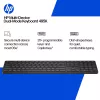 HP 495K tastiera Multi-Device Dual-Mode, Full-Size (100%), wireless, USB + Bluetooth, nero
