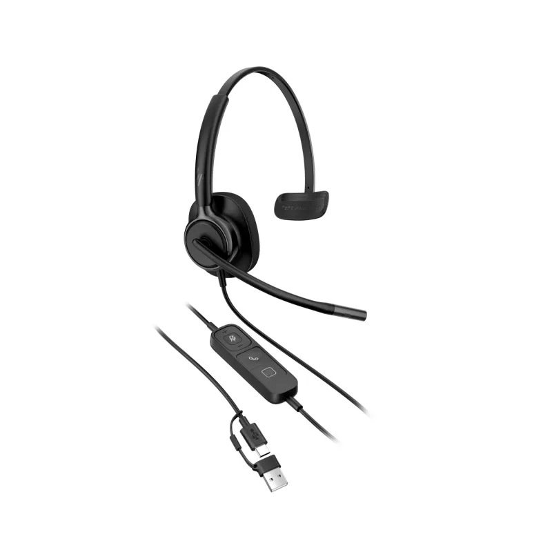 Cuffia USB con filo HP POLY MISSION 415 USB HS CL WW di HP, modello C01A9AA#AC3