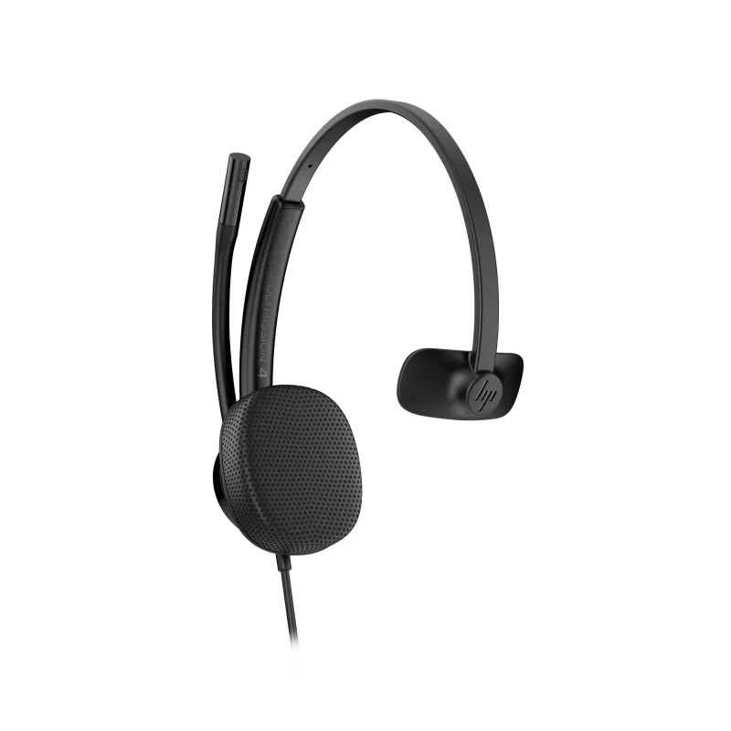 Cuffia USB con filo HP Poly Mission 415 monaurale (Bulk), 99 g, nero
