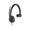 Cuffia USB con filo HP Poly Mission 615 monaurale, 117,5 g, nero