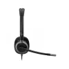 Cuffia USB con filo HP Poly Mission 615 monaurale, 117,5 g, nero