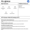 Mini PC HP ProDesk 4 G1i AI — Intel Core Ultra 5 235T, 16 GB DDR5, 512 GB SSD, Windows 11 Pro, nero