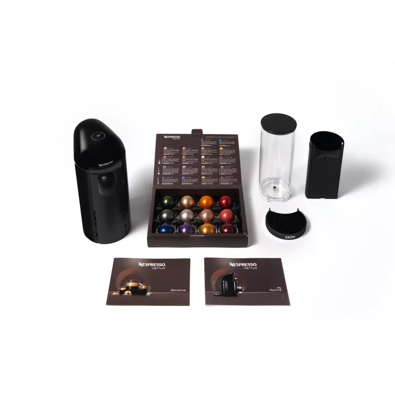 Macchina per caffè espresso e a capsule KRUPS Nespresso Vertuo XN903810 nera