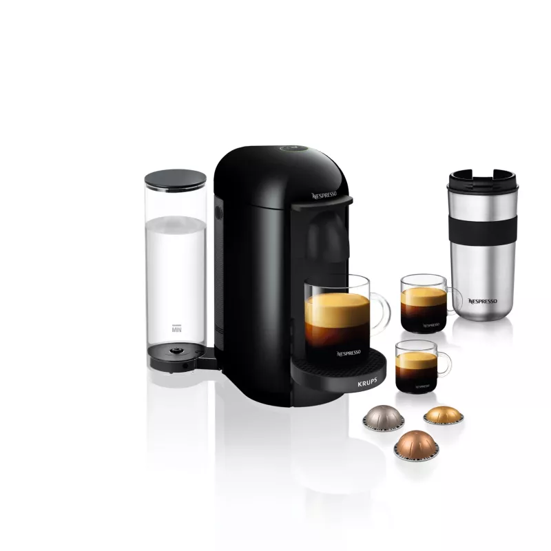 Macchina per caffè espresso e a capsule KRUPS Nespresso Vertuo XN903810 nera