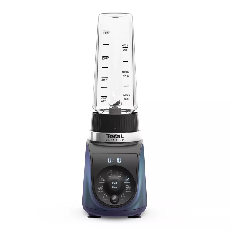 Tefal Blend Up BL19H4F0 mixer 0,85 L frullatore 1000 W blu, trasparente