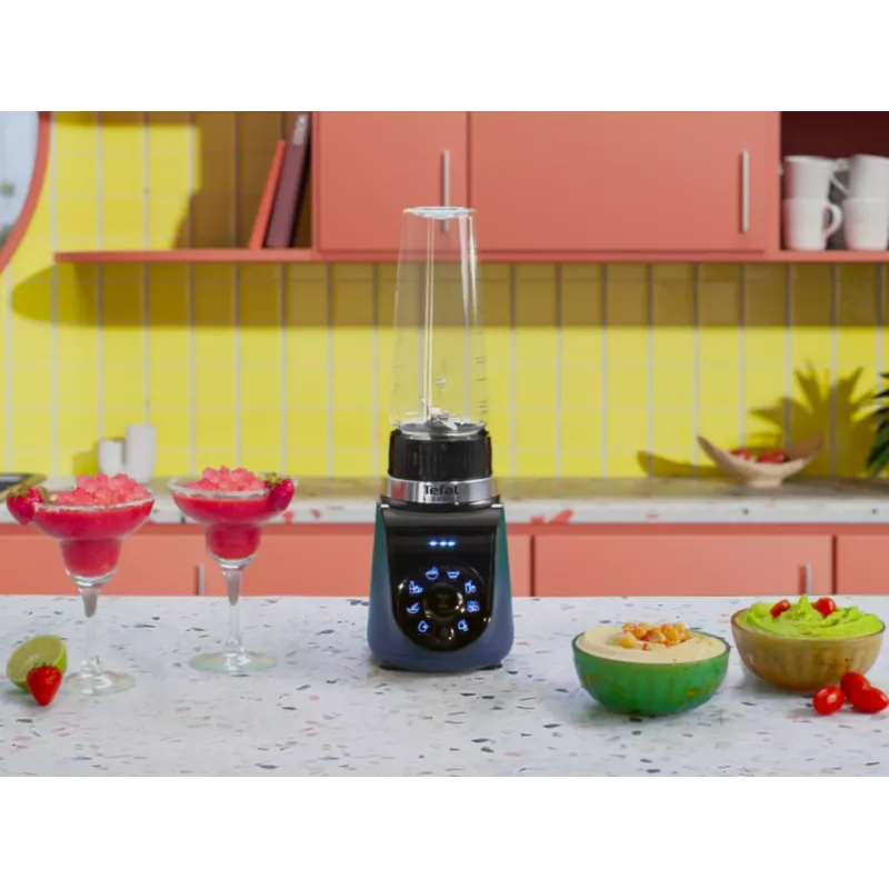 Tefal Blend Up BL19H4F0 mixer 0,85 L frullatore 1000 W blu, trasparente