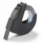 Nastro per etichette in rilievo DYMO Authentic | rotolo 9 mm x 3 m | stampa bianca su nero | autoadesivo | per etichettatrici in rilievo | 1 pezzo