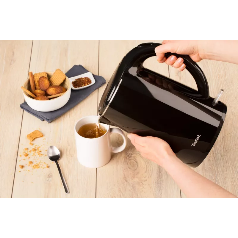 Tefal Safe'Tea KO2608 bollitore 1,7 L 1800 W nero