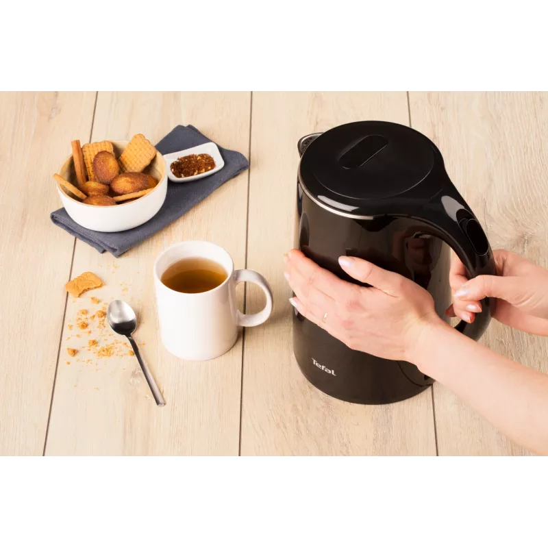 Tefal Safe'Tea KO2608 bollitore 1,7 L 1800 W nero